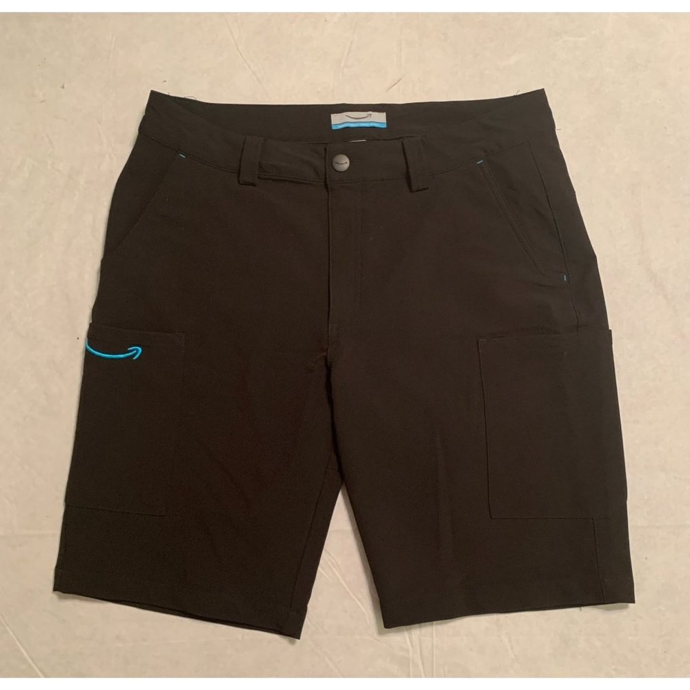 Amazon Shorts Black Employee Uniform Shorts Men's Large